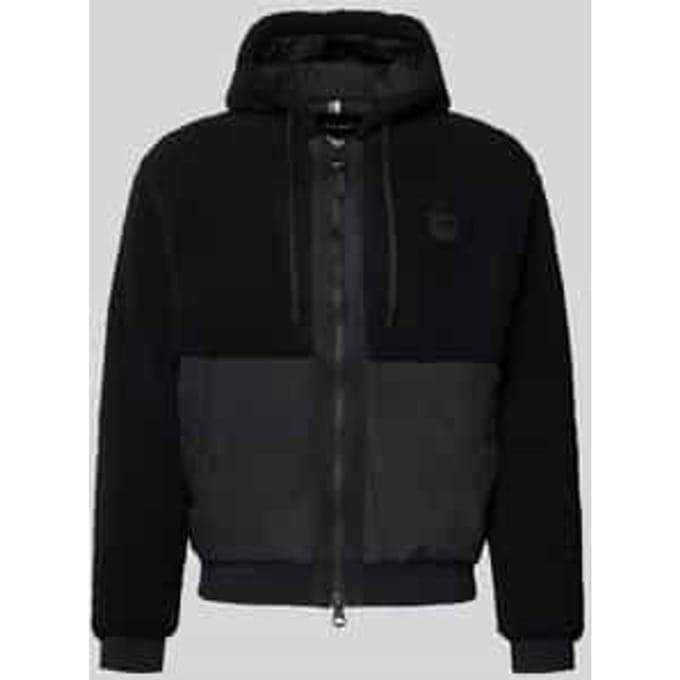 Fleece jack met capuchon