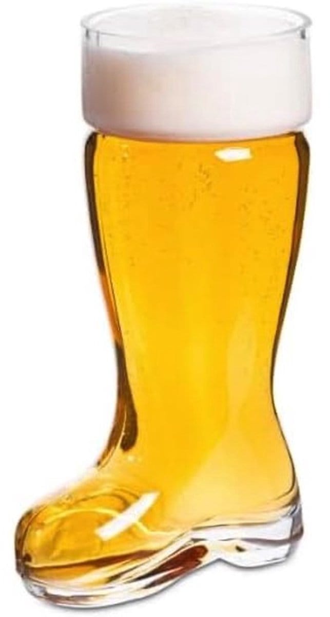 Allecto - Bierlaars - Novelty Bierglas - 800ml - Duitse Stijl - voor