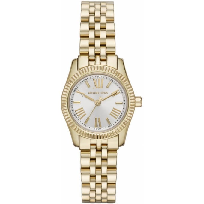 Michael Kors MK3229 Dames Gouden Petite Lexington Horloge