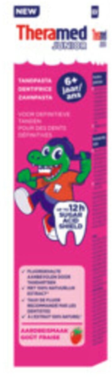 Theramed Junior Tandpasta 6+ Aardbei - 50 ml