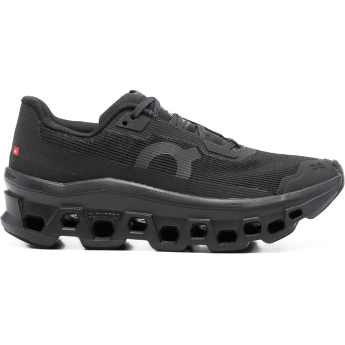 ON Running Cloudmonster Void - Dames Hardloopschoenen Cloud Schoenen Black-Black 3WF10491043 , Maat: EU 37 US 6