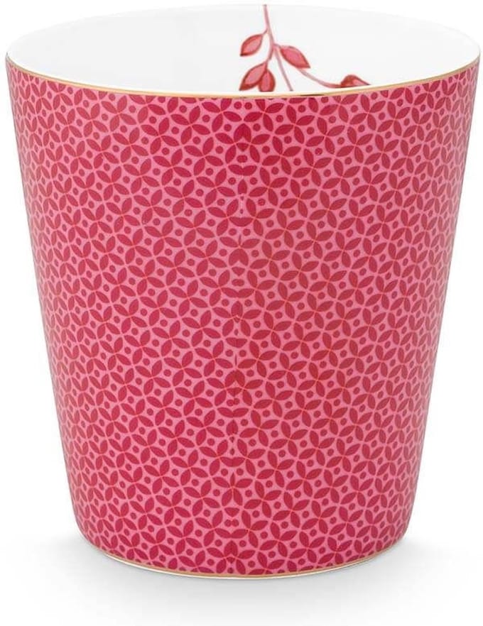 Mok - Beker Royal Tiles Dark Pink - Pip Studio - Porselein
