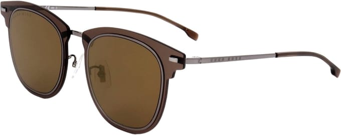 Hugo Boss 1144/F/S KJ1LC Zonnebril - Heren - Grijs