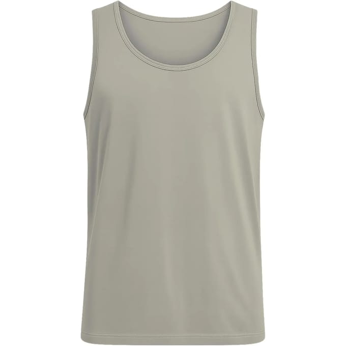 Urban Classics - Loose 2Pack Tanktop - 3XL - Bruin/Wit