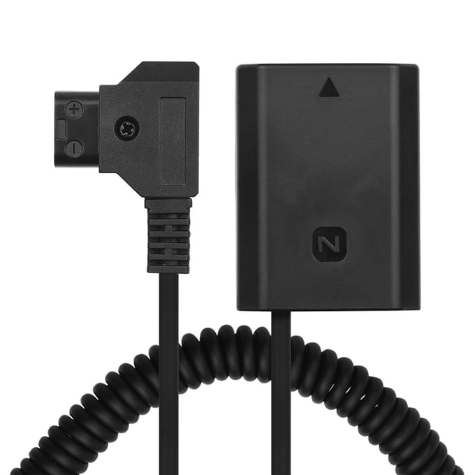Andoer D-Tap naar NP-FZ100 DC-koppeladapter Volledig gedecodeerde vervanging van dummy-batterijaccessoire voor for Sony