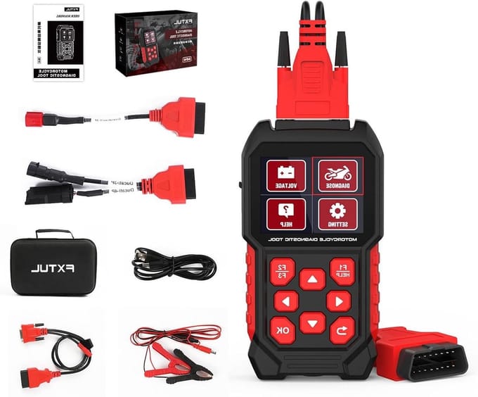 Motor Diagnosetool - Codelezer Scanner - Motoronderhoud - Multisysteem Diagnose - 2.8 Inch Scherm - Zwart