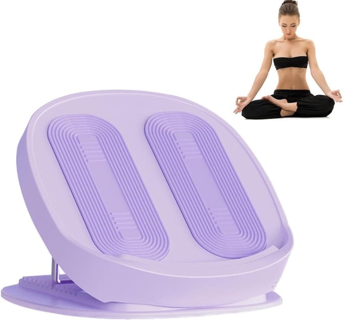 Stapmachine - Onderbank trainer - Benen trainen - Opvouwbaar ontwerp - 880g - Paars