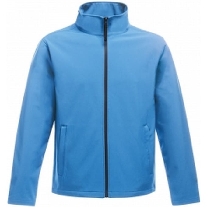 Regatta - Heren Ablaze Printable Softshell Jas (Lichtblauw met Navy)