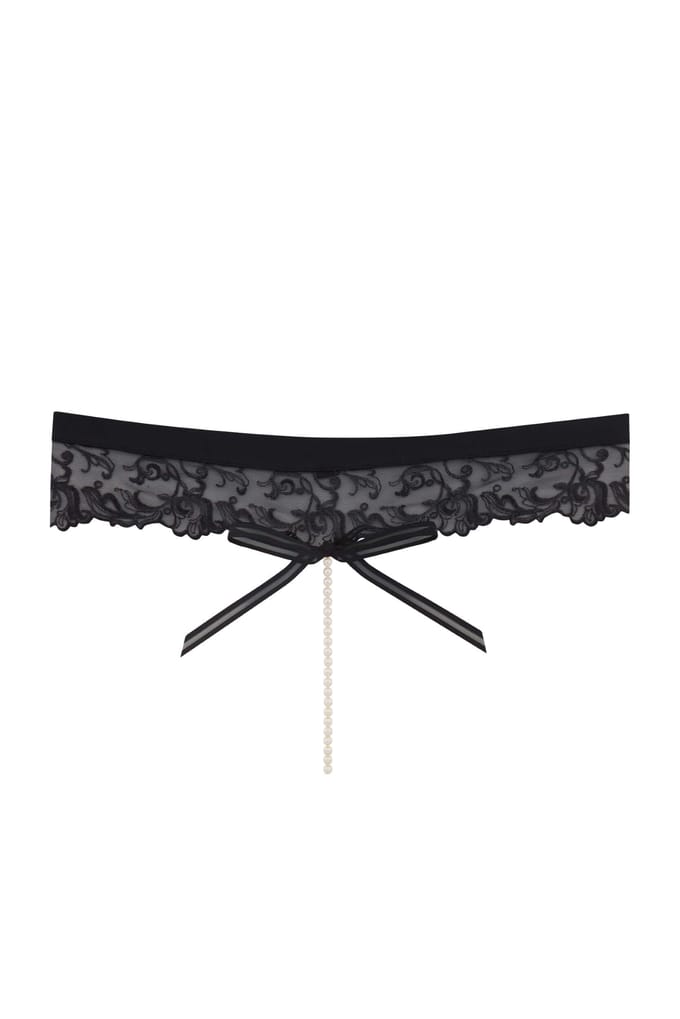 Bracli - Vienna Slip - Luxuriöse Perlenstring-Dessous Größe Plus