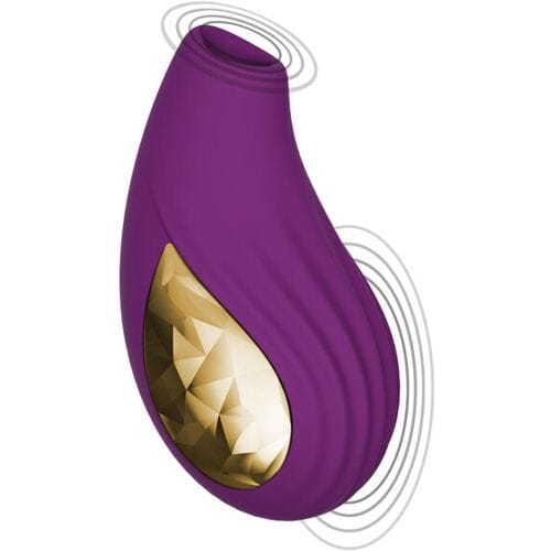 TOY JOY - PURPLE DIVINE LOVE SUCTIONER-VIBRATOR
