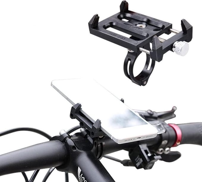 GUB G83 Universele Fiets Telefoonhouder voor Smartphone Zwart