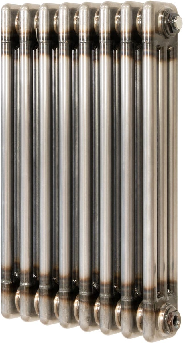 Traditionele radiator - 3-kolom - 600x425 mm - ruw metaal