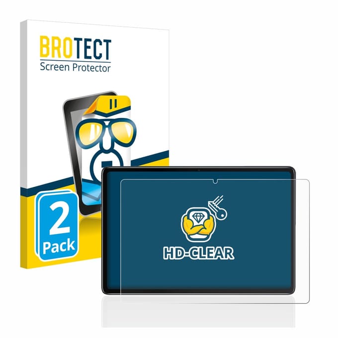 BROTECT - Screenprotector voor Blackview Tab 7 Pro - Folie Beschermfolie transparant 2 Stuks