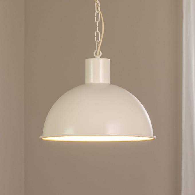 Argon Hanglamp Emoti, beige, 1-lamp, Ø 38 cm