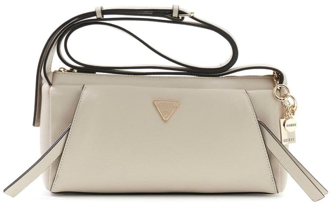 Guess Devon Crossbodytas Kleine Dames - Imitatieleer - Taupe