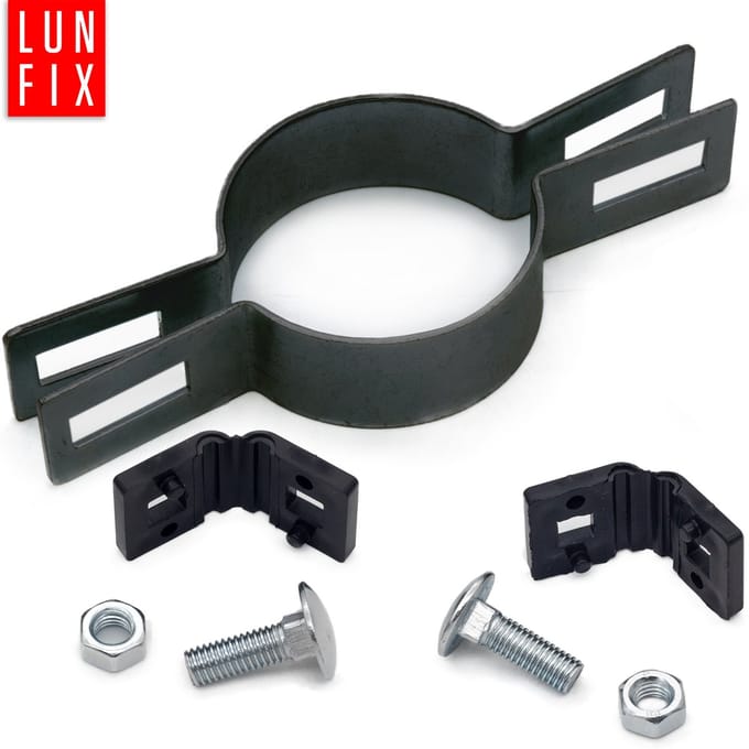 LUN FIX - Middenschoen - 48 mm - Grafiet - Steunbeugel