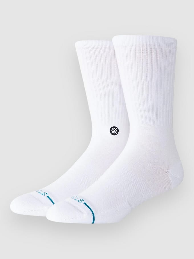 Stance unisex casual sokken icon wit