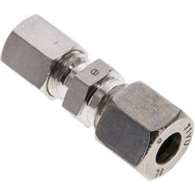 6L & 8L RVS Rechte Snijringkoppeling 315bar ISO 8434-1