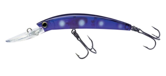 Yo Zuri Crystal Minnow DD Walleye 90 mm drijvend kunstaas R1205-MN (6763) gray