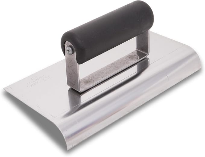 Randtroffel RVS voor Betonijzeren Constructies, Radius 13mm