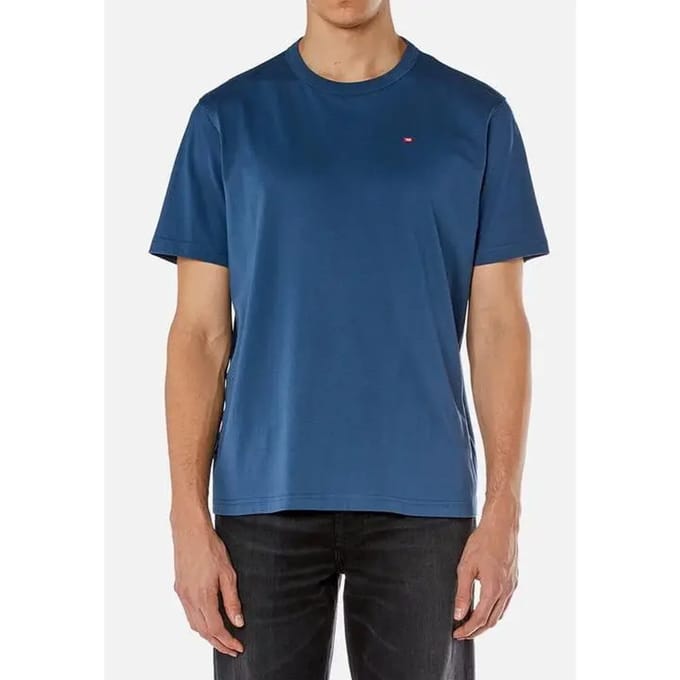 Diesel T Adjust Microdiv T-shirt Met Korte Mouwen Blauw M