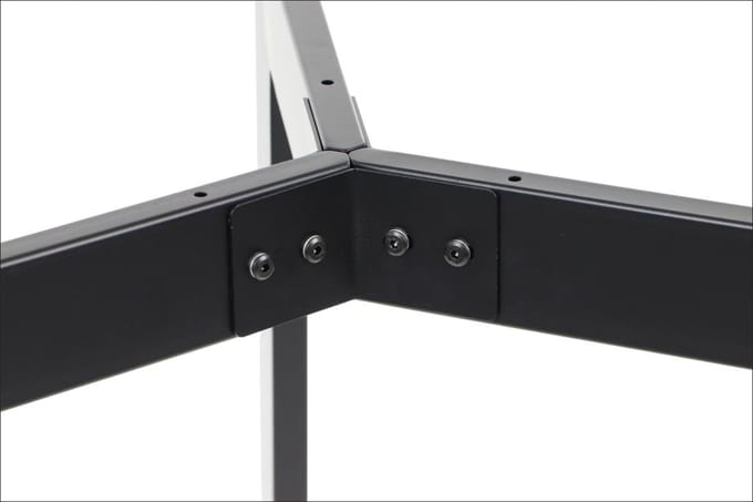 Stema - Tafelonderstel - Zwart - Stalen Frame - 72,5 cm Hoogte