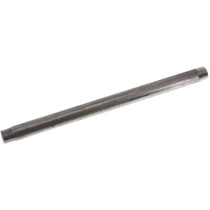 R 3/8'' Verzinkt Stalen Dubbele Pijpnippel 50 Bar DIN 2982 - 250mm