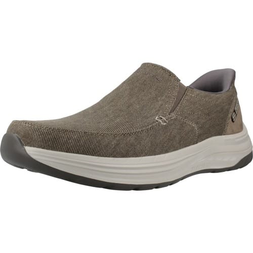 Skechers DECKLAN - GULLIVER Heren Instappers - Taupe