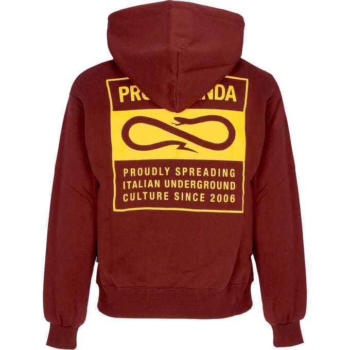 Mannen Hoodie Label Og Hoodie Garnet
