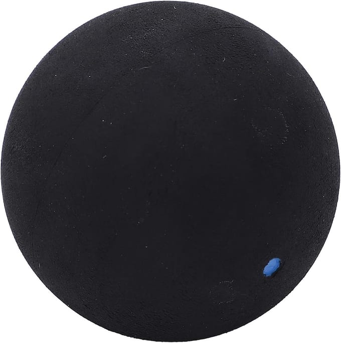 Squash Ballen - Enkele Stip - Beginner Competitie - Duurzaam Rubber - 37mm Diameter - Blauw