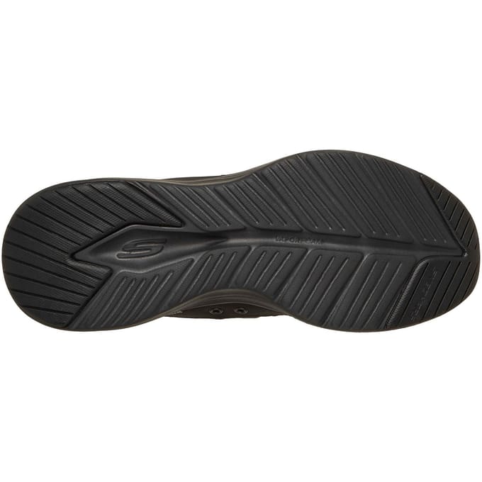 Skechers Contour Foam Gezellige Pasvorm Textiel Dames Zwarte Standaard Trainers