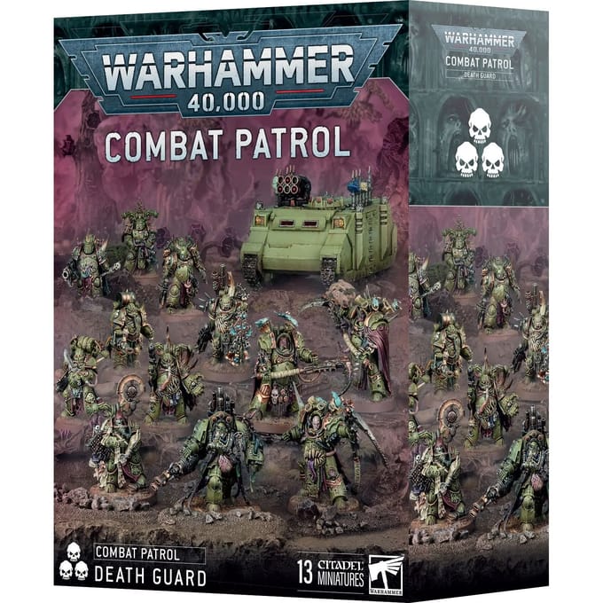 Beeldje Games Workshop Warhammer 40k - Patrouille Death Guard (2025) (x13)
