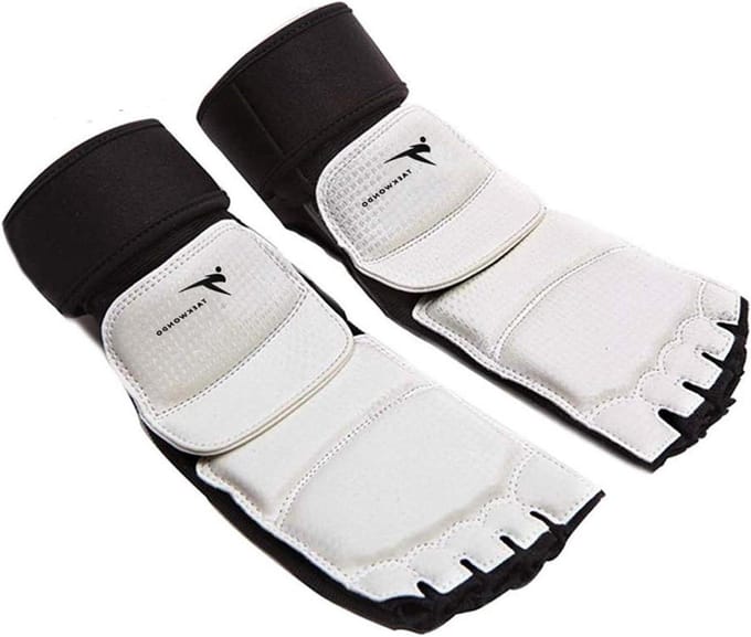 Voeten Beschermers - Vechtsport Mitts - Sparring Training - Half Vinger Ontwerp - 28 x 17 cm - Zwart
