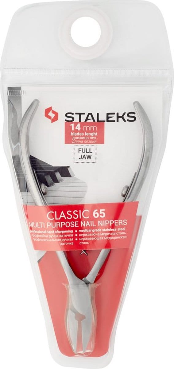 Staleks Pro Classic 65 - 14mm - Full Jaw - Nail Nippers