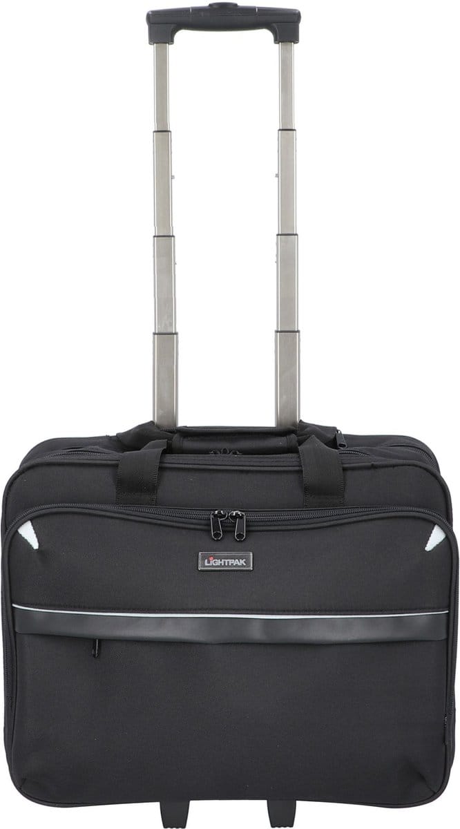 Lightpak business trolley - XRAY - polyester - zwart - JU-46099