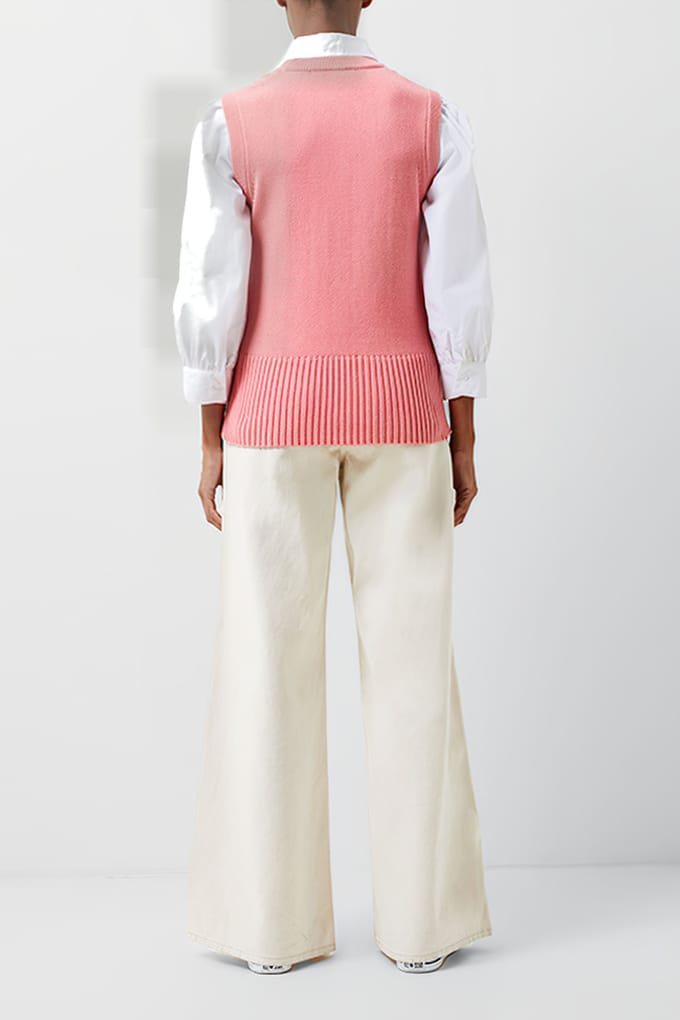 French Connection Mozart Ls Shirt Jumper Red Größe: M | Strickpullover Outlet | Damen | Rot
