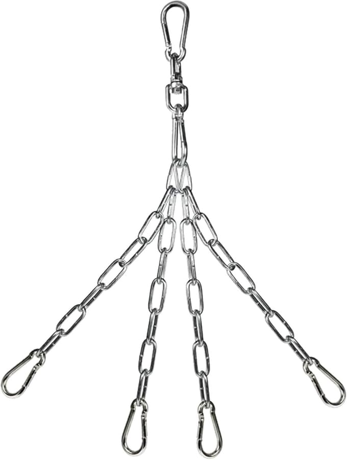 Bokszak Ketting - Zware Tas Hanger - Krachtige Training - 60 Graden Rotatie - 495 cm Lengte - Metaal