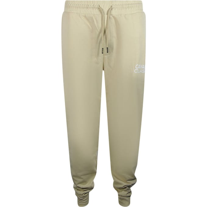 Cavalli Class Bold Logo Beige Joggingbroek