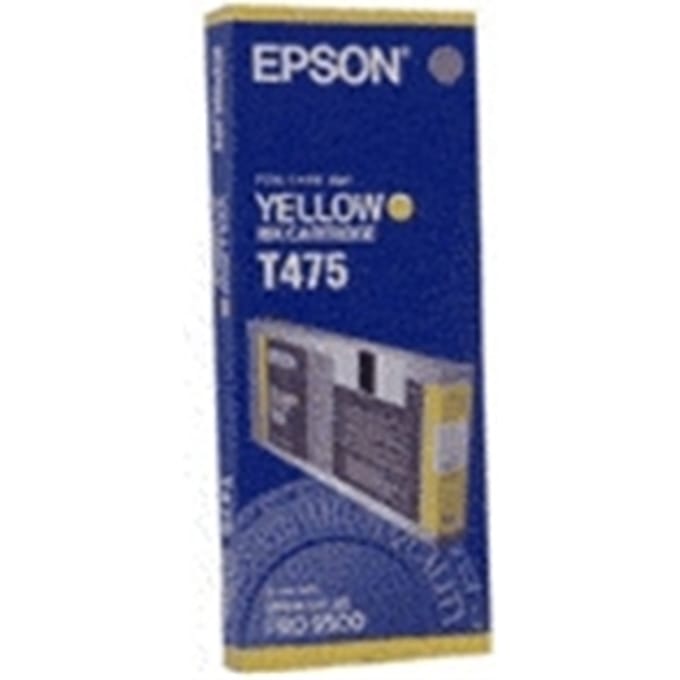 Epson T475 inktcartridge geel (origineel)
