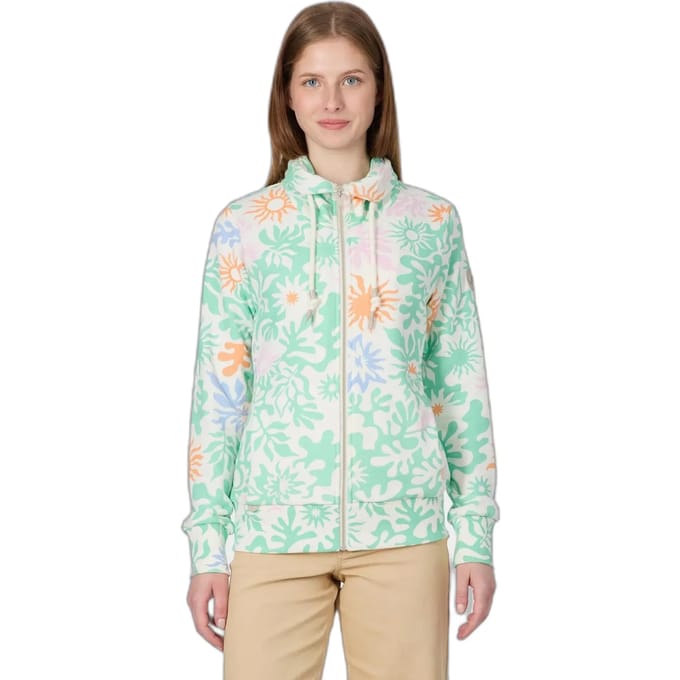Damessweatshirt met rits Ragwear Ronette Print