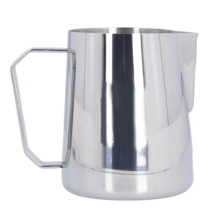 Melkopschuimkannetje RVS 600ML Stoomkannetje voor Melkopschuimer Latte white