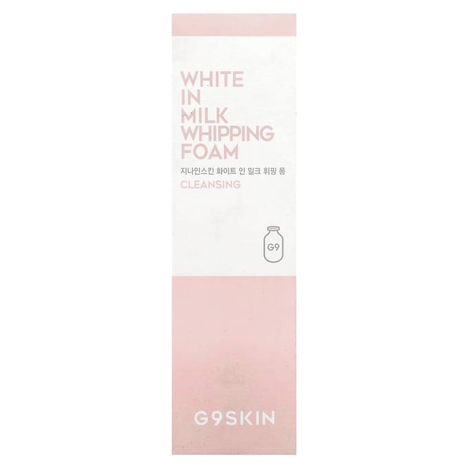 G9skin, White in Milk Whipping Foam, 120ml white