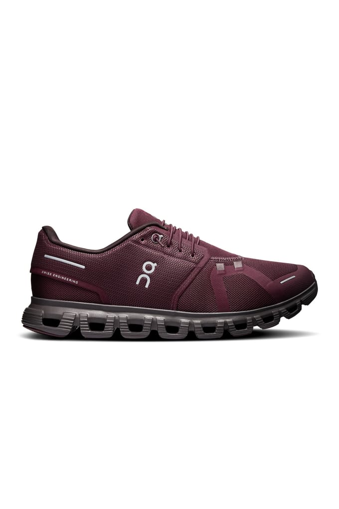 On Cloud 6 Mulberry | Pebble Maat: 45 | Sneakers Outlet | Heren | Roze
