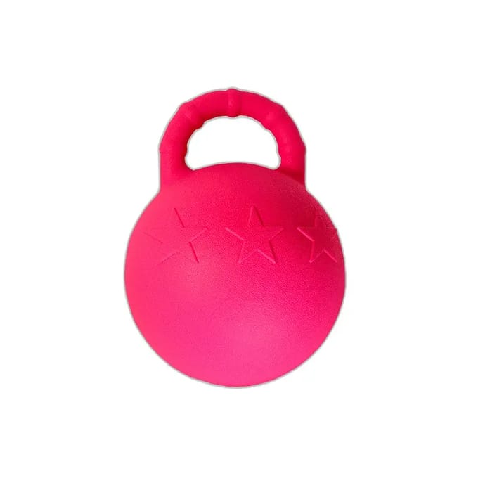 Hippo-tonic - Paardenbal met Handvat - Roze