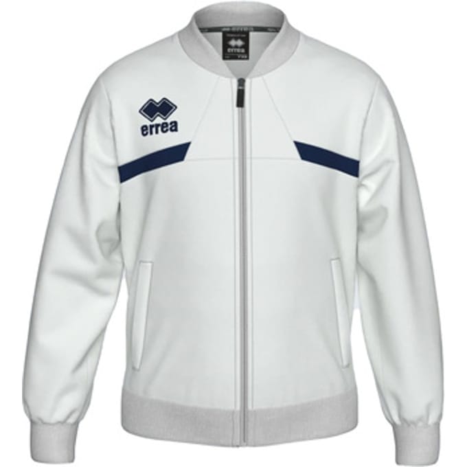 Errea Mick Bomber Jr Wit Blauw - Sportswear - Kinderen