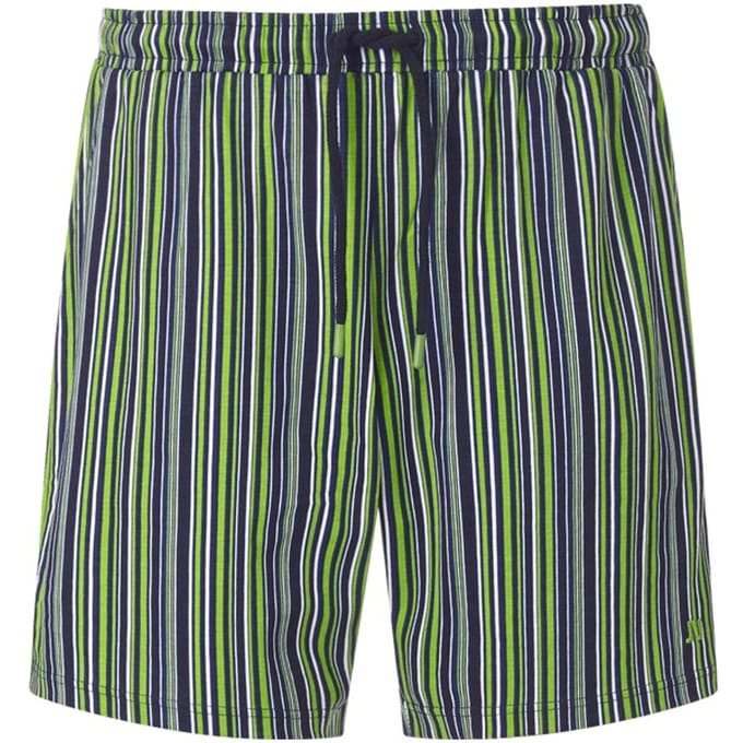 Jan Vanderstorm herren Korte Pyjamabroek - 72/74 - groen - Plus Size