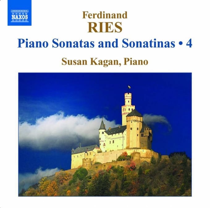 Susan Kagan - Ries: Complete Sonatas And Sonatinas Vol.4 (CD)