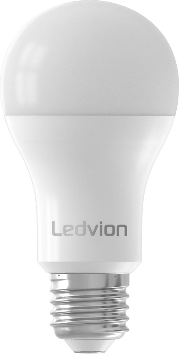 Ledvion - E27 LED Lamp Helder - 8.8W - 2700K - 806L