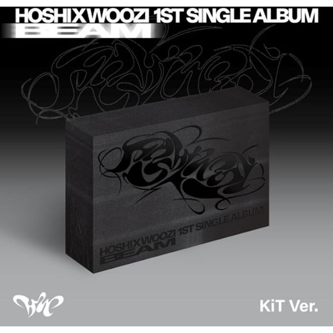 HOSHI X WOOZI (ZEVENTIEN) - BEAM Kit ver. / 1e enkel album 1EA black