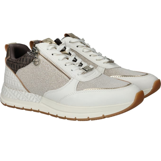 Tamaris Essential Sneakers beige Textiel - Dames